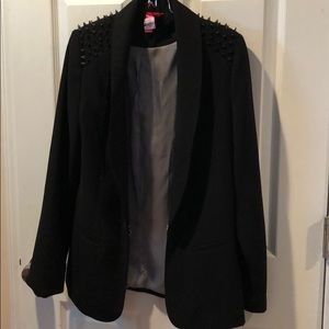 Studded should blazer